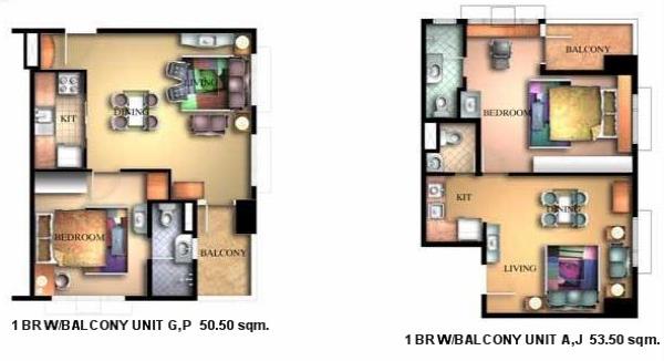 Manhattan Garden City 1BR with balcony
