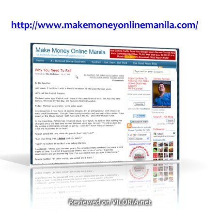 Make Money Online Manila (James Parmis)