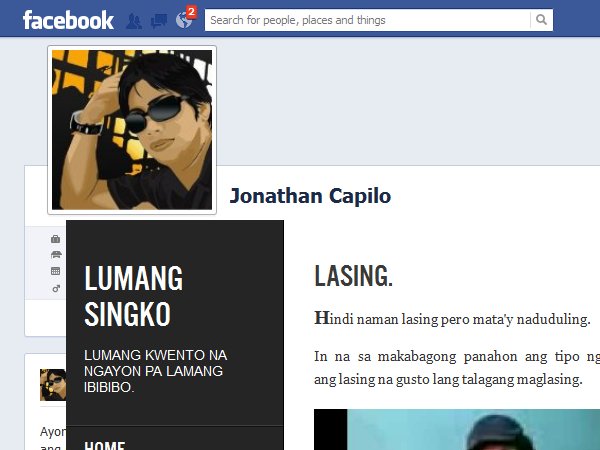 Jonathan Capilo – Creative Pinoy Blogger