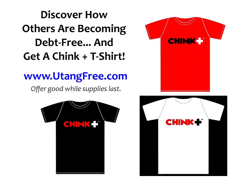 Chinkee Tan Chink Positive T-Shirt